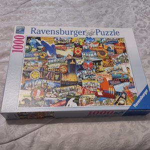 Ravensburger Road Trip USA puzzle 1000 pieces